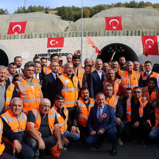 Aydınca Varyantı ve Şehit Ahmet Özsoy Tüneli açıldı
