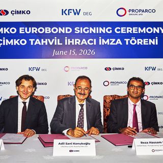 Çimko, sürdürülebilir yatırımlar için uluslararası kalkınma finansmanı devleriyle güçlerini birleştirdi