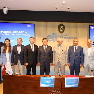 EİB Koordinatör Başkanı Jak Eskinazi: “Bölgemizin ürünlerini Çin’e tanıtmak için sabırsızlanıyoruz”