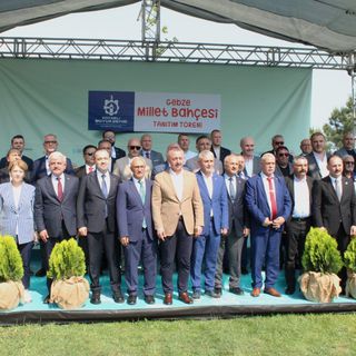 Gebze’de 680 dönümlük Millet Bahçesi hizmete açıldı
