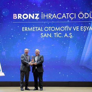 Ermetal, ihracat başarısını ödülle taçlandırdı