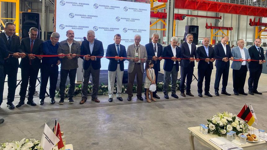 Marmara Siegener Galvaniz 4. fabrikasını Kocaeli’de açtı