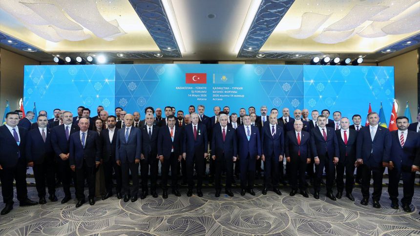 Türkiye ile Kazakistan arasında 13 anlaşma