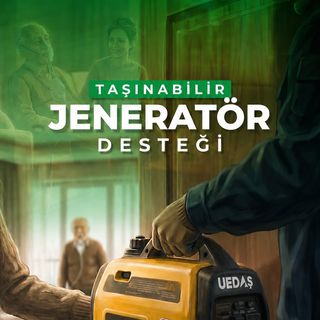 UEDAŞ'tan cihaza bağlı hastalara kesintisiz enerji desteği