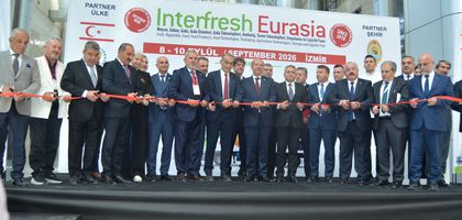 Interfresh Eurasia Fuarı'nda 350 milyon dolarlık anlaşma yapıldı