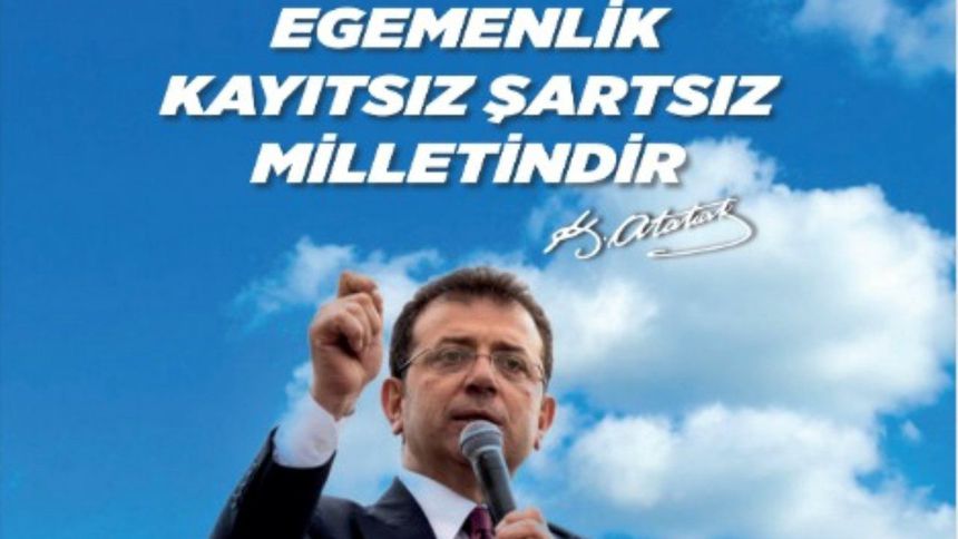 Belediyeler Birliği dergisi 'Egemenlik Kayıtsız Şartsız Milletindir' kapağıyla yayınlandı