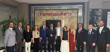 Batı Akdeniz iş dünyası TÜSİAD ve TÜRKONFED’i ziyaret etti