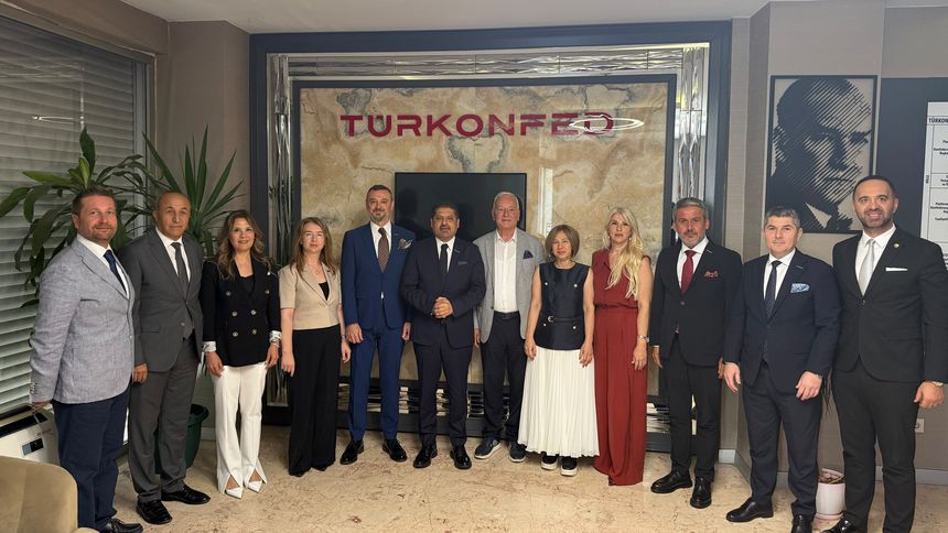 Batı Akdeniz iş dünyası TÜSİAD ve TÜRKONFED’i ziyaret etti