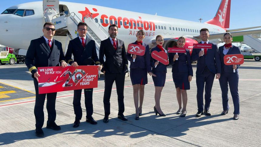 Corendon Airlines 20. yılını kutluyor