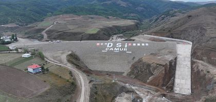 Çamur Barajı su tutmaya başladı
