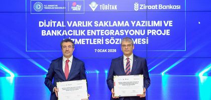 TÜBİTAK ile Ziraat Bankası'ndan 'dijital finans' iş birliği