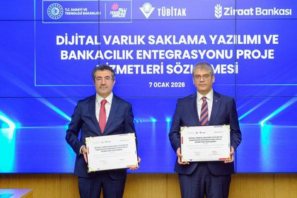 TÜBİTAK ile Ziraat Bankası'ndan 'dijital finans' iş birliği
