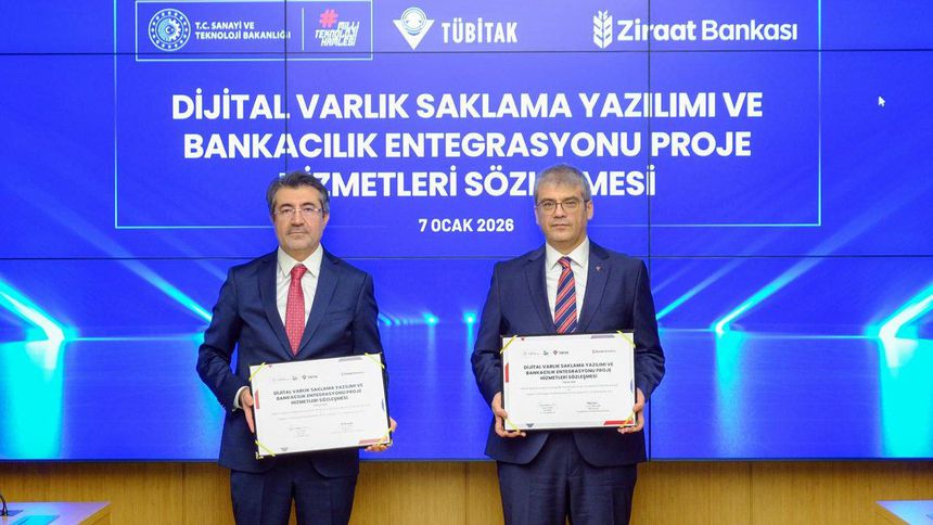 TÜBİTAK ile Ziraat Bankası'ndan 'dijital finans' iş birliği