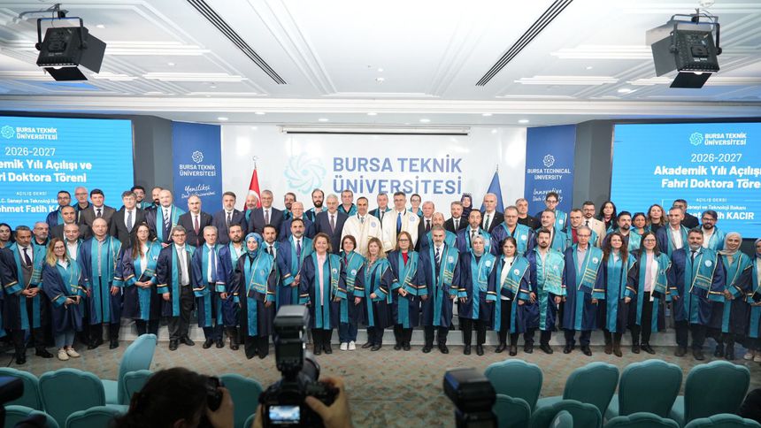 BTÜ Akademik yılı açılış dersini Bakan Mehmet Fatih Kacır yaptı