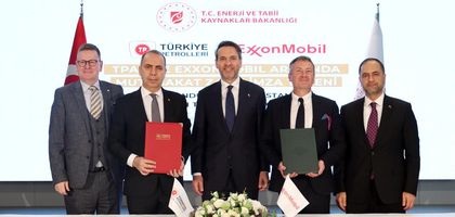 TPAO ile ExxonMobil arasında mutabakat zaptı