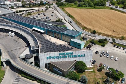 Sakarya Büyükşehir Terminali GES projesinde elektrik üretimi başladı