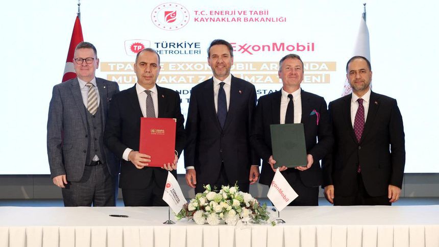 TPAO ile ExxonMobil arasında mutabakat zaptı