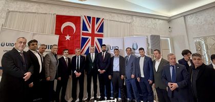 Fırat Görgel, İngiltere’de iftar programına katıldı