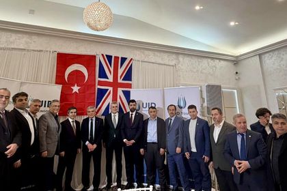 Fırat Görgel, İngiltere’de iftar programına katıldı