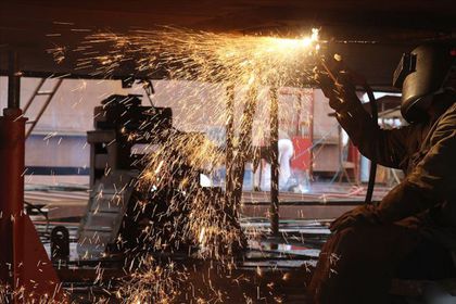 Sanayide çalışan kişi başına üretim 3. çeyrekte yüzde 9 arttı