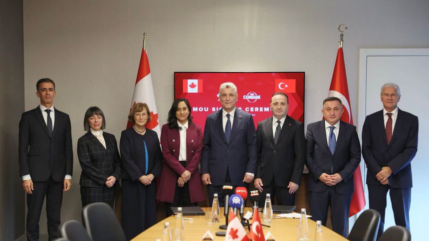 Eximbank ile Kanadalı EDC arasında mutabakat zaptı