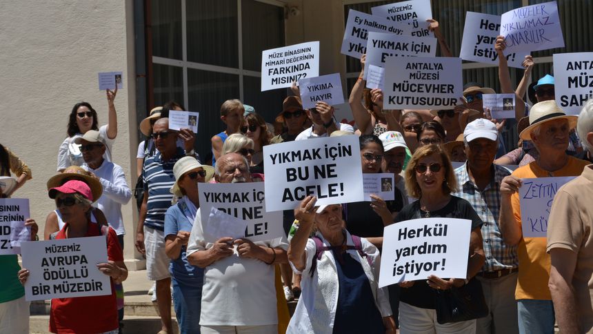 Avrupa Konseyi ödüllü Antalya Müzesi yıkılacak