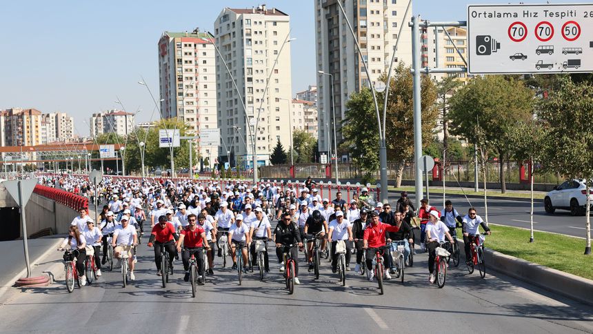 Avrupa Hareketlilik Haftasında pedallar sürdürülebilir yarınlar için çevrildi