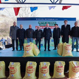 Kocaeli Büyükşehir Belediyesi 5 bin çiftçiye gübre dağıtımına başladı