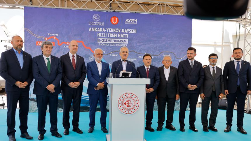 Ankara-Kayseri arası YHT ile 1 saat 45 dakikaya düşecek