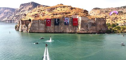 Uluslararası Rumkale Su Sporları Festivali'ne 4 bin 440 sporcu katıldı