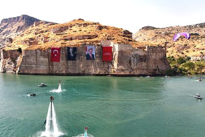 Uluslararası Rumkale Su Sporları Festivali'ne 4 bin 440 sporcu katıldı