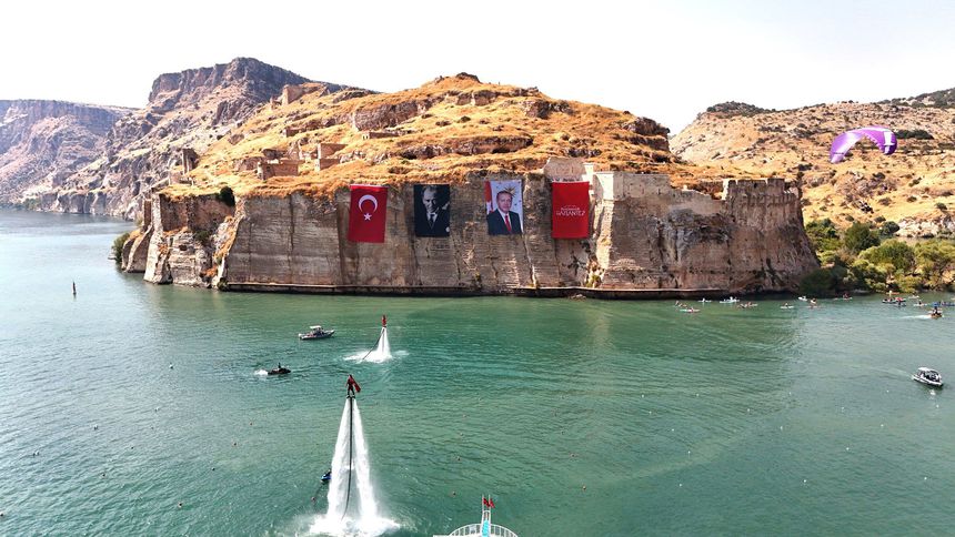 Uluslararası Rumkale Su Sporları Festivali'ne 4 bin 440 sporcu katıldı