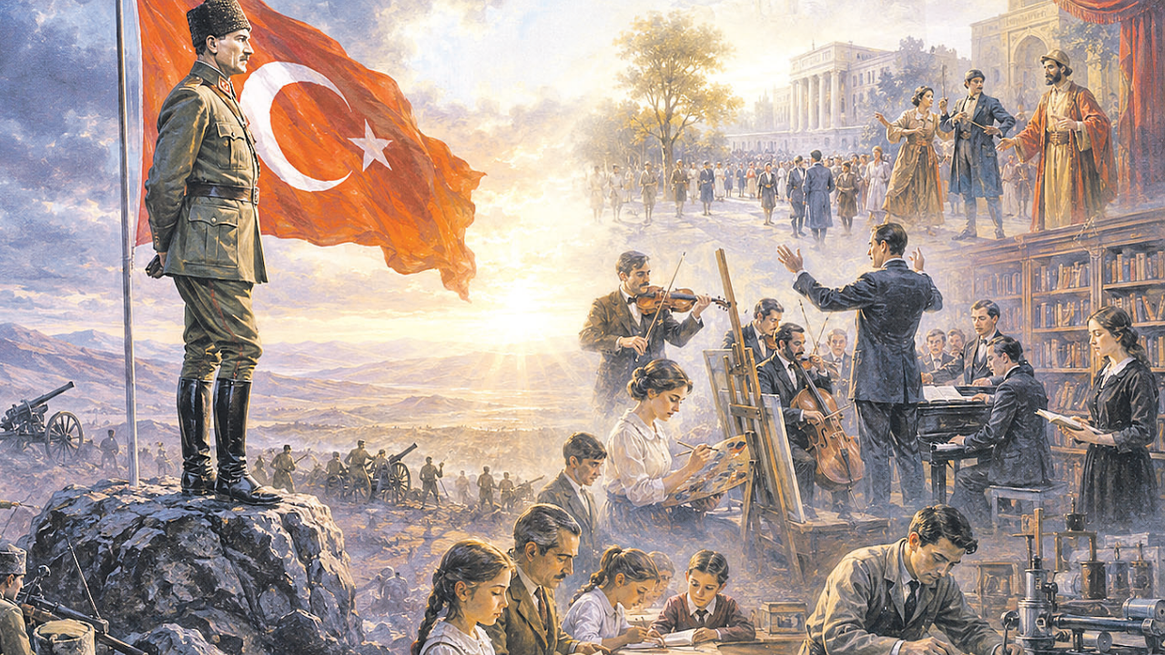 Bir ülke önce bağımsızlığını, sonra kendi sesini kazanır