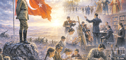 Bir ülke önce bağımsızlığını, sonra kendi sesini kazanır