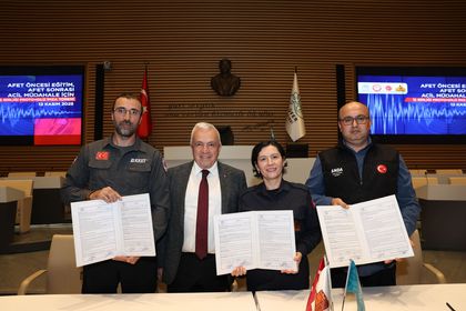 Bursa Nilüfer’de afetlere karşı güç birliği