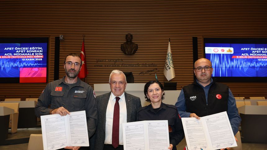 Bursa Nilüfer’de afetlere karşı güç birliği