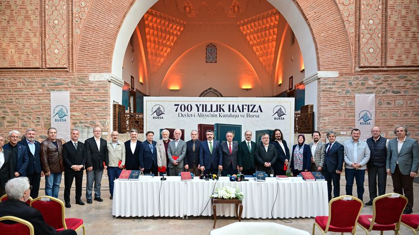 Bursa’nın 700 yıllık hafızası kitap oldu