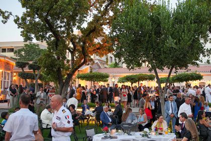 Arkas Mattheys Köşkü, Fransa Ulusal Bayramı resepsiyonuna ev sahipliği yaptı