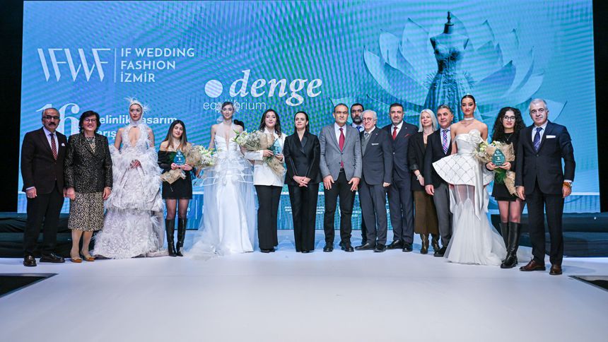 Gelinlik Tasarım Yarışması’nda genç tasarımcılar ödüllerini aldı