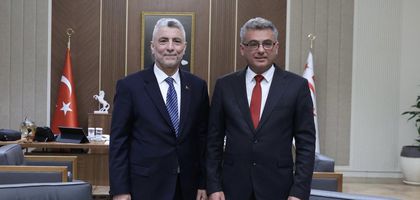 Bolat: Erhürman ile ekonomik ilişkilerimizi ve ticaret hacmimizi artıracak adımları ele aldık