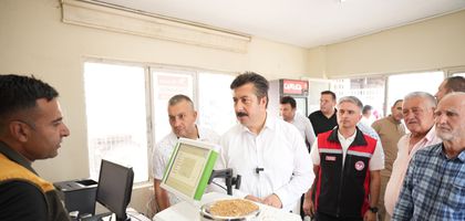 Yenişehir’de buğday alımları başladı