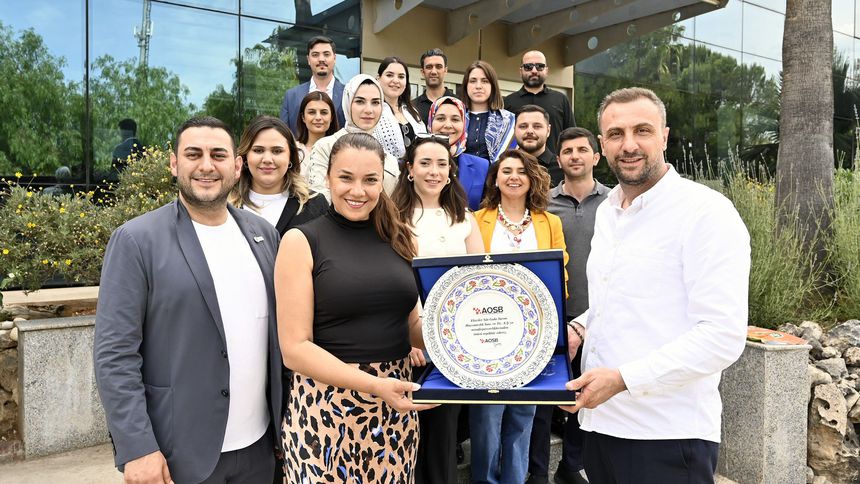 Adanalı genç sanayiciler Antalya OSB’yi ziyaret etti