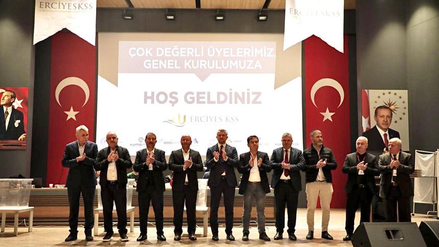 Erciyes KSS Kooperatifi olağan genel kurulunu yaptı