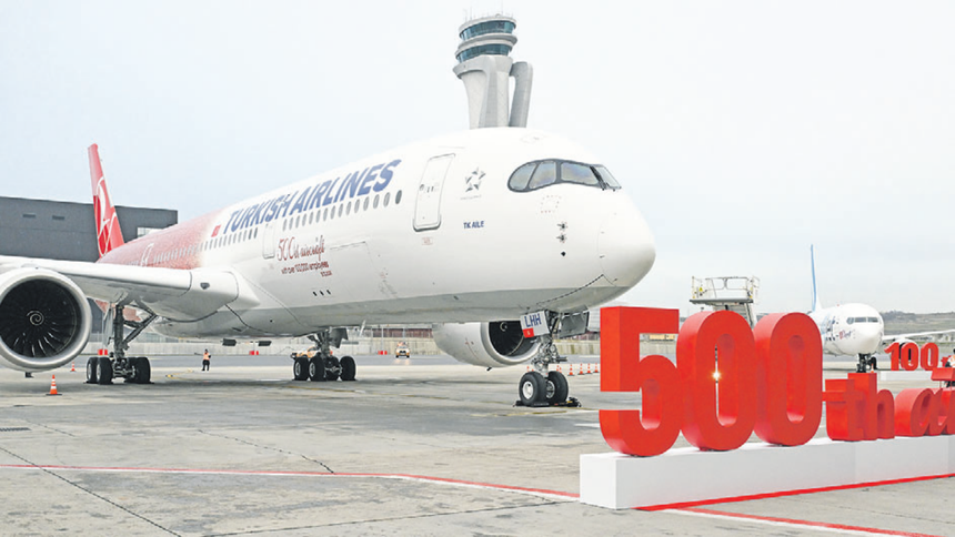 THY, 2036 yılı için 1.000 uçak hedefi koydu