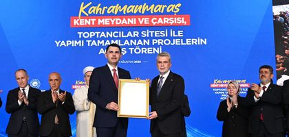 İlk 'Yeşil Ruhsat' Kahramanmaraş’a