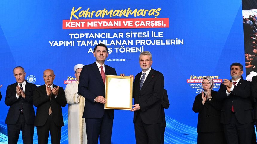 İlk 'Yeşil Ruhsat' Kahramanmaraş’a