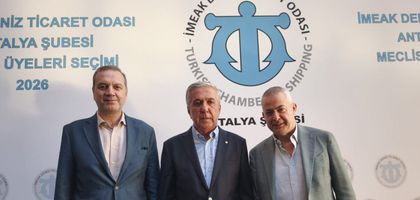 DTO Antalya Şubesi'nde Ahmet Çetin 3. kez başkan