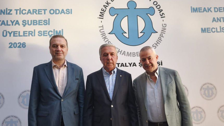 DTO Antalya Şubesi'nde Ahmet Çetin 3. kez başkan