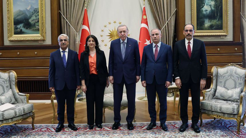 Erdoğan, DEM Parti heyetiyle görüştü