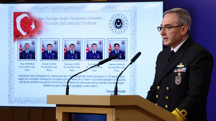 MSB, düşen askeri uçakla ilgili soruları yanıtladı